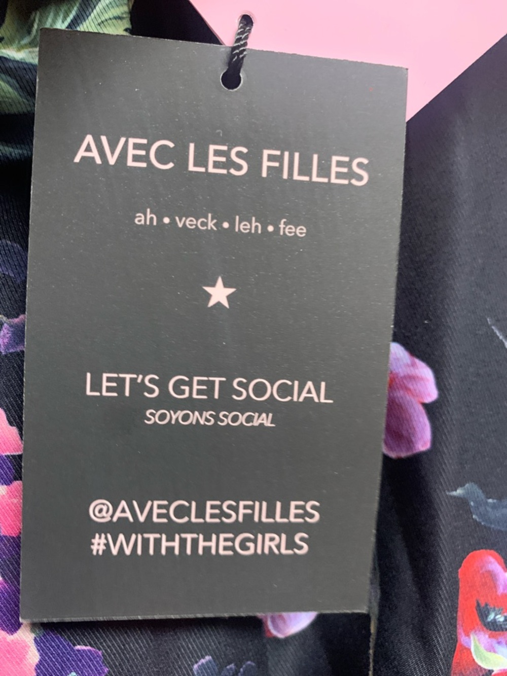 NEW Avec le filles dark floral fit and flare mini dress size 14 - Picture 5 of 12